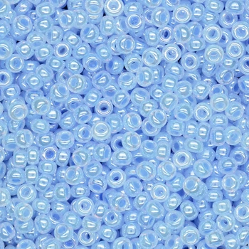 Бисер японский Miyuki круглый RR 10/0 №524, Голубой светлый, 5 г (BIS-047539)