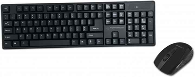 Комплект (клавіатура + миша) Esperanza Reno Black USB (EK135UA)