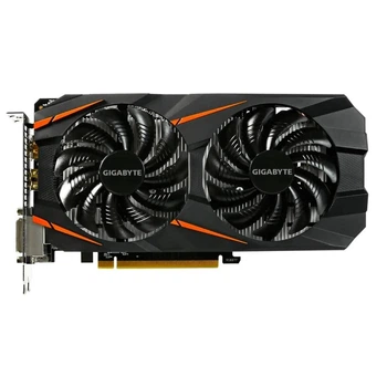 Відеокарта Gigabyte GTX 1060 5Gb Windforce (GV-N1060WF2-5GD) (GDDR5, 160 bit, PCI-E 3.0 x16) Б/в