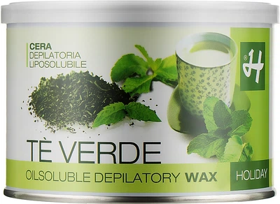 Теплый воск для депиляции с экстрактом зеленого чая - Holiday Depilatory Wax Green Tea 800ml (999074-41282)