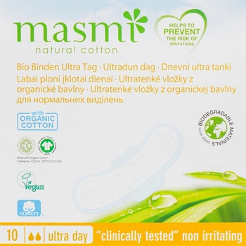 Гигиенические прокладки, 10 шт - Masmi Ultra Day 10шт (791761-23923)