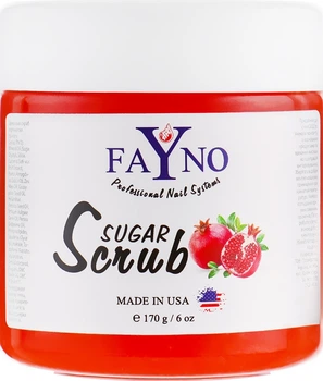 Сахарный скраб "Гранат" - Fayno Sugar Scrub 170g (608315-37704)
