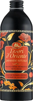 Парфюмированный крем-гель для ванны, масло цубаки и пиона - Tesori d`Oriente Japanesse Rituals 500ml (844789-23272)