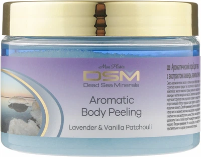 Пилинг для тела "Аромат Лаванды, Ванили и Пачули" - Mon Platin DSM Moisturising Body Peeling Soap 330ml (150311-32283)