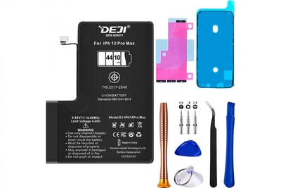Усиленный аккумулятор DEJI (4410 mAh) для Apple iPhone 12 Pro Max + набор инструментов High Copy