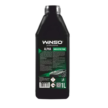 Активная пена Winso Alpha Nano Active Foam для бесконтактной мойки (концентрат 1:12-1:6 для пенокомлекта), 1л