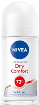 Кульковий дезодорант Nivea Roll-on Dry Comfort 50 мл (4005900388513)