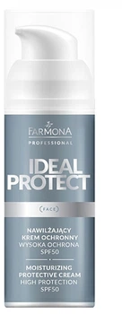 Зволожуючий захисний крем SPF50 - Farmona Professional Ideal Protect Moisturizing Protective Cream SPF50 50ml (1179295-121245)