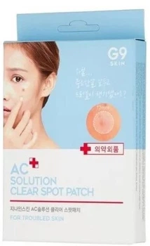 Точечные патчи G9SKIN AC Solution Clear Spot Patch от прыщей 60 шт (8809211653850)
