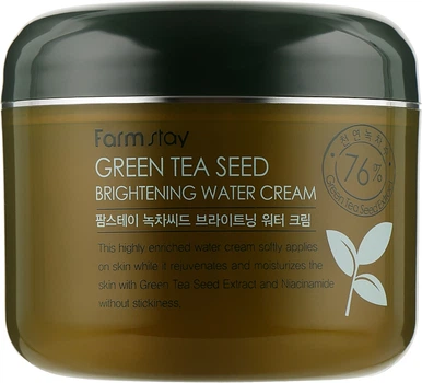 Осветляющий крем с зеленым чаем - FarmStay Green Tea Seed Whitening Water Cream 100g (601977-1232)