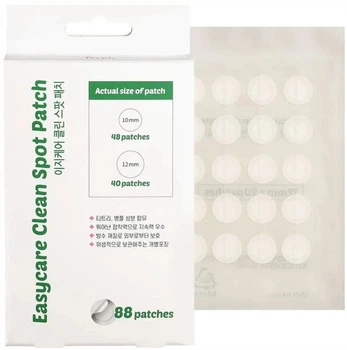 Точечные патчи Prreti Easycare Clean Spot Patch от прыщей 88 шт (8809738322062)
