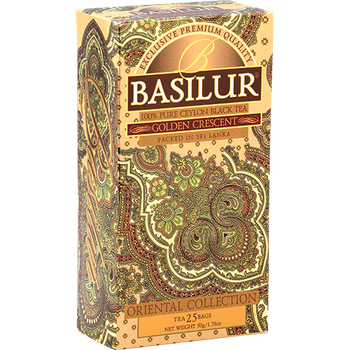 Чай Basilur Золотой месяц (Восточная коллекция) черн. 25*2г