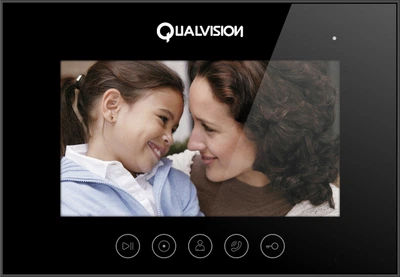 Відеодомофон Qualvision QV-IDS4783AW black AHD 1080P