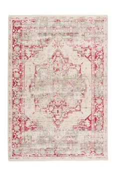 Коротковорсный ковёр в стиле винтаж Arte Espina Baroque 100 Красный / Серый 200х290 (AJ94G-200-290-E)
