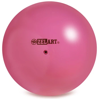 Мяч для художественной гимнастики глянцевый Zelart RG150 диаметр 15см вес 240г Pink