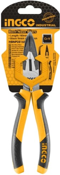 Довгогубці вигнуті INGCO Master 160 мм (HBNP28168)