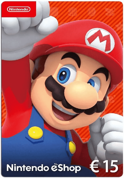 Nintendo eShop Card 15 EUR | Europe (ключ активації)