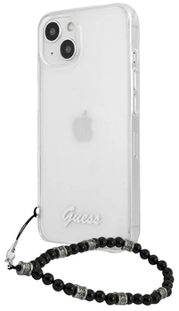 Панель Guess Black Pearl для Apple iPhone 13 mini Transparent (3666339025199)