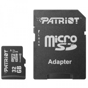 Карта памяти Patriot 32GB microSD class10 (PSF32GMCSDHC10) (160072)
