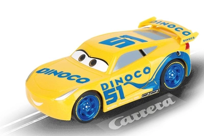 Samochód torowy Carrera First Disney Pixar Cars Dinoco Cruz (65011) (4007486650114)