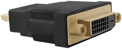 Adapter Qoltec HDMI A męska - DVI 24+1 żeńska (5901878505152)