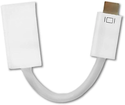 Адаптер Qoltec Mini DVI - HDMI 0.15 м (5901878505190)