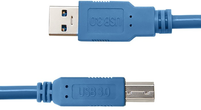 Kabel Qoltec do drukarki USB Type A męski - USB Type B męski 3 m (5901878523101)