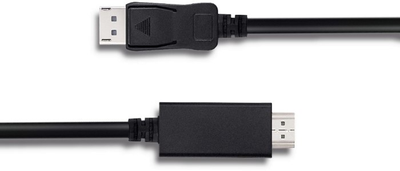 Кабель Qoltec 4K DisplayPort v1.1 - HDMI 1 м (5901878504407)