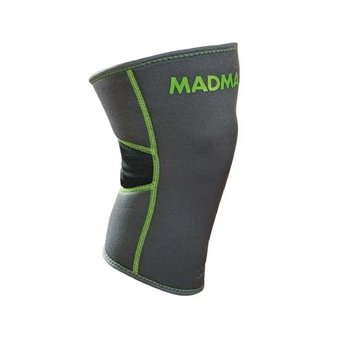 Наколінник MadMax MFA-294 Zahoprene Knee Support Dark Grey/Green (1шт.) M