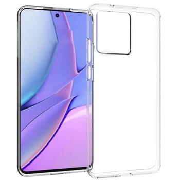 Силиконовый (TPU) чехол Deexe UltraThin для Motorola Edge 40 Neo - Transparent