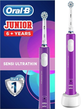 Електрична зубна щітка Oral-B Junior 6+ Child Purple (4210201202332)