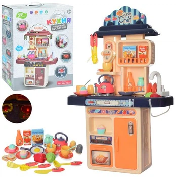 Ігровий набір дитяча кухня з водою Limo Toy 16854C 28 предметів