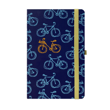 Книжка записна BM.255107-02 MACHO на гумці 96 арк синя 136х207 мм клітинка (10)