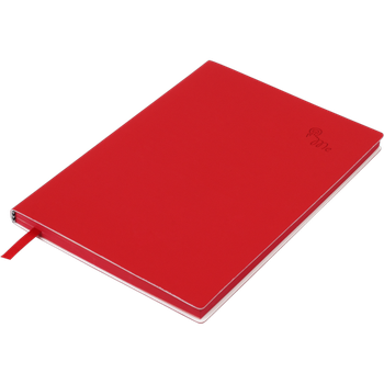 Блокнот діловий BM.295202-05 TOUCH ME А5, 96 арк, лінія, обкладинка штучна шкіра, червоний (50)