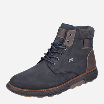 Чоловічі зимові черевики з мембраною Rieker B3343-15 41 26.7 см Блакитні (4060596916051)