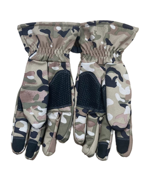 Тактические перчатки зимние SoftShell, Emerson, Multicam, XL