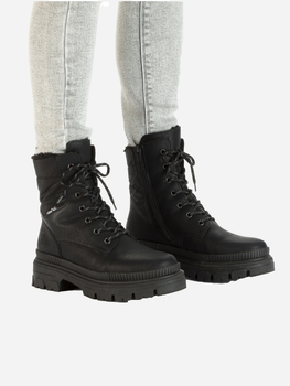 Жіночі зимові черевики високі з мембраною Rieker Y9331-00 40 26.1 см Чорні (4061811041077)