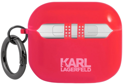 Etui CG Mobile Karl Lagerfeld Choupette do AirPods 3 Różowy (3666339009335)