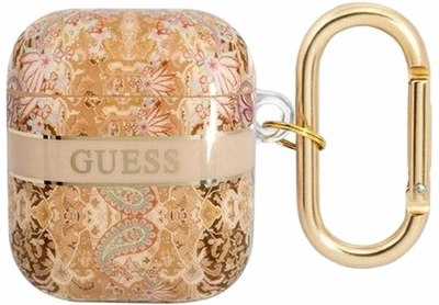Чохол CG Mobile Guess Paisley Strap Collection GUA2HHFLD для AirPods 1 / 2 Gold (3666339041892)