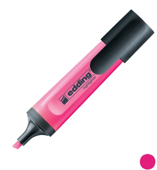 Маркер Edding Highlighter 2-5 мм рожевий (e-345/09)
