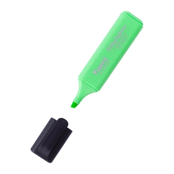 Маркер Axent Highlighter 1-5 мм зеленый (2531-04-a)