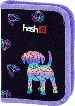 Пенал книжка тведий AC8 Best friend для дівчаток 21x14x4 см Hash