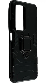 Чехол Armor Magnit c подставкой на Poco F4 черный
