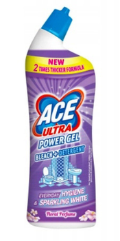 Wybielacz i odtłuszczacz ACE Ultra Floral Perfume do powierzchni i ubrań 750 ml (8001480024557)