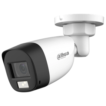 Dual Light уличная камера с микрофоном Dahua HAC-HFW1200CLP-IL-A, 2Мп