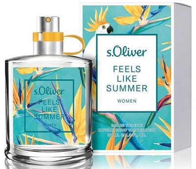 Woda perfumowana damska S. Oliver Feels Like Summer 30 ml (4011700827282)