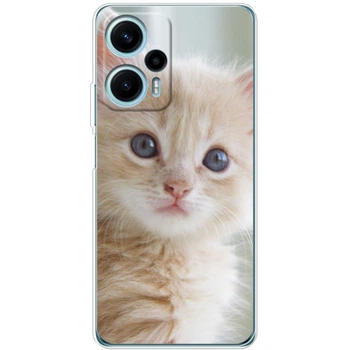 Силіконовий Чохол з Картинкою для Xiaomi Poco F5 Принт (Котик) (47675-ysm99)