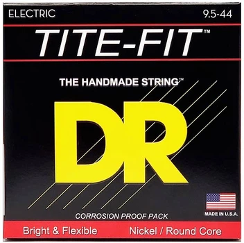 Струни для електрогітари DR STRINGS TITE-FIT ELECTRIC - HALF-TITE (9.5-44)