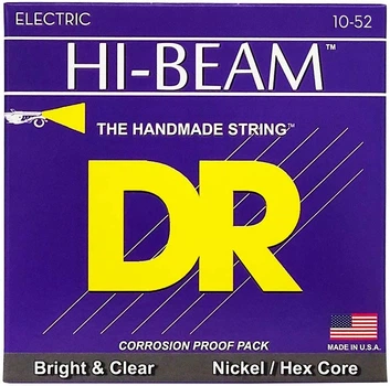Струны для электрогитары DR STRINGS HI-BEAM ELECTRIC - BIG HEAVY (10-52)