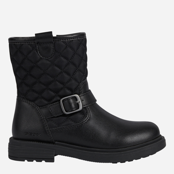 Kozaki dziewczęce Geox Ankle Boots J169QH054FU-C9999 29 Czarne (8050036189042)